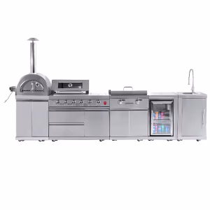 Hochwertige, moderne modulare Außenküche