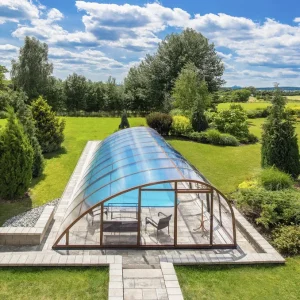 Alfixon Monaco Future transparente Poolabdeckung