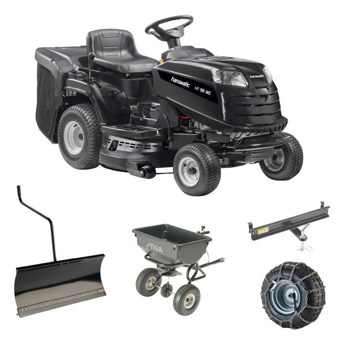 HANSEATIC HT 98 WE (Winteredition) Rasentraktor – Bild 2