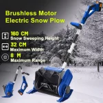 Neue 3500W Bürstenlosen Elektrischen Schneepflug