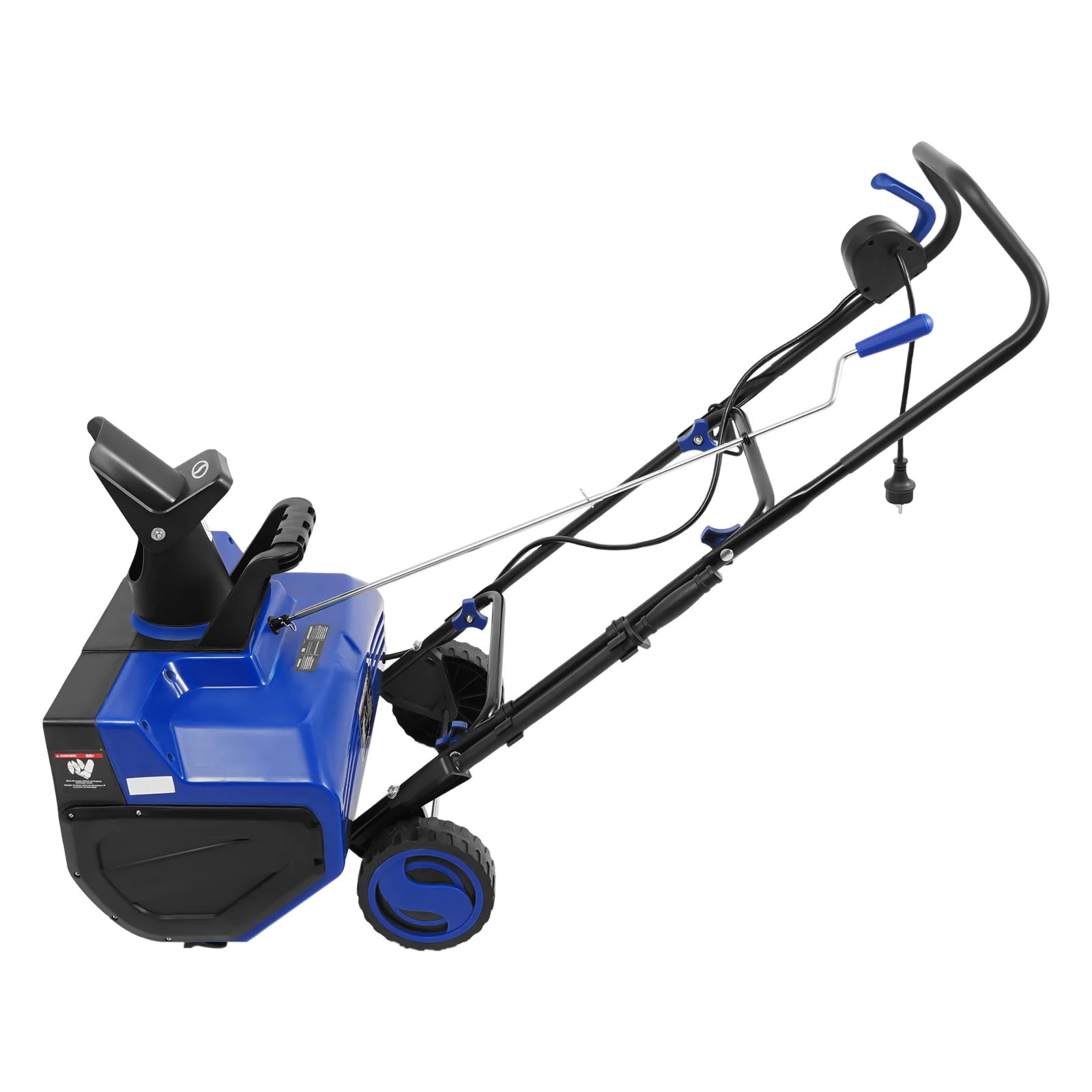 2400W Elektrische Schneefräse 56cm Reinigungsbreite 7,6m Schneewurfhöhe 220V EU-Stecker LED-Licht – Bild 2