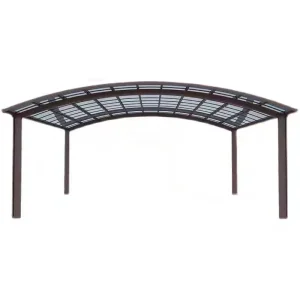 Einfache Aluminiumlegierung Carport